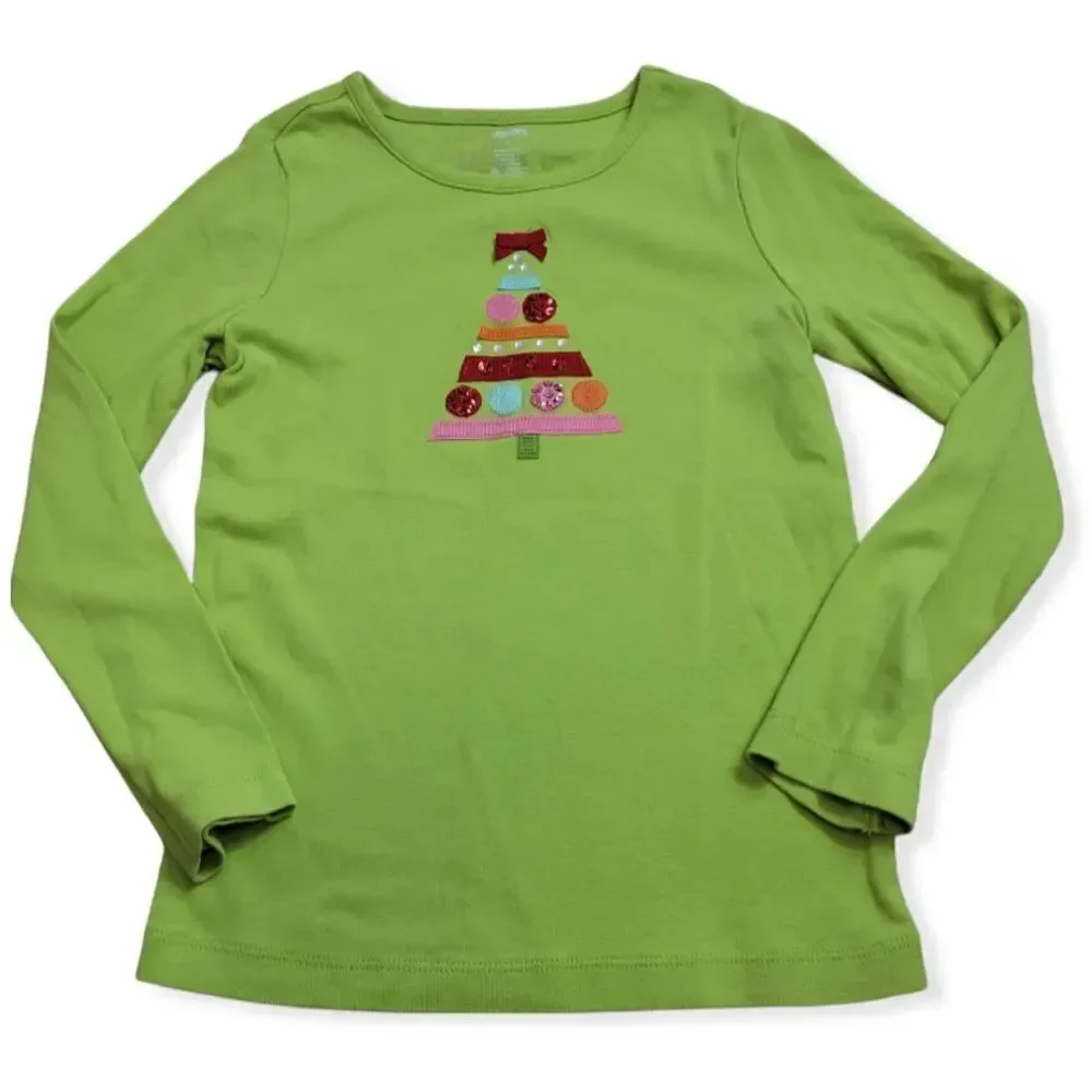 Gymboree Christmas tree shirt 5